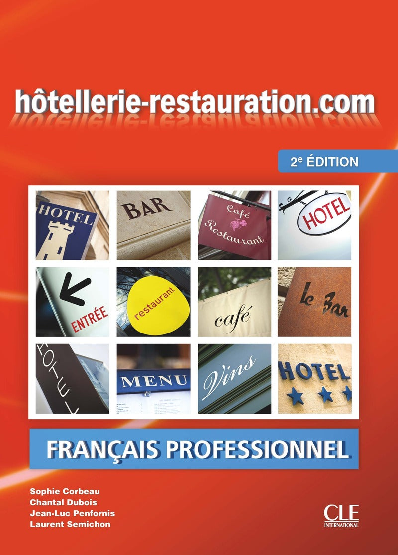 Hôtellerie-restauration.com - Livre de l'élève + Audio téléchargeable en ligne - 9782090397529 - front cover