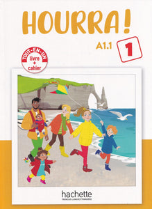 Hourra 1 !  A1.1 - Livre et cahier - 9782017211778 - front cover