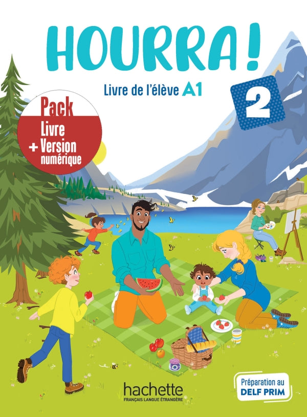 Hourra ! 2 - Pack Livre de l'élève + Version numérique (A1) - 9782017270669 - front cover