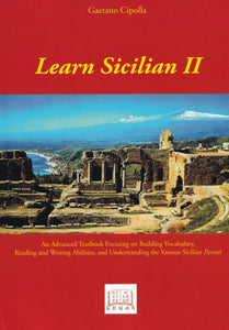 Learn Sicilian course - Book 2 - 9781939693426 - front cover