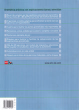 Gramatica de uso del Espanol - B1-B2 - Teoria y practica - 9788467521085 - back cover