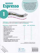 Nuovo Espresso 1 - book + audio download - A1 - 9788861823181 - back cover