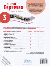 Nuovo Espresso 3 - book + audio download - B1 - 9788861823396 - back cover