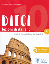 DIECI A2 - book + online audio + video - 9788861826335 - front cover