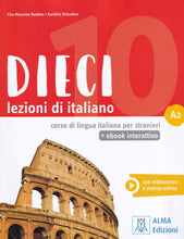 DIECI A2 - book + interactive ebook + online audio + video - 9788861826823 - front cover