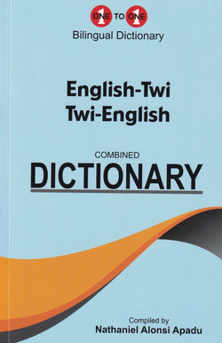 Exam Suitable : English-Twi & Twi-English One-to-One Dictionary - 9781912826490 - Front cover