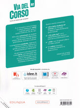 Via del Corso B2 + online IDEE access code - 9788899358792 - Back cover