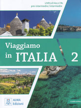Viaggiamo in Italia 2 - A2.2/B1 - Book with online audio - 9788861827332 - front cover