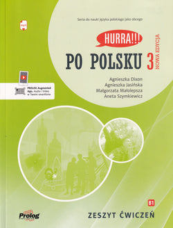 Hurra! Po Polsku 3 WORKBOOK - Zeszyt cwiczen. Book + online audio + app. - 9788367351140 - front cover