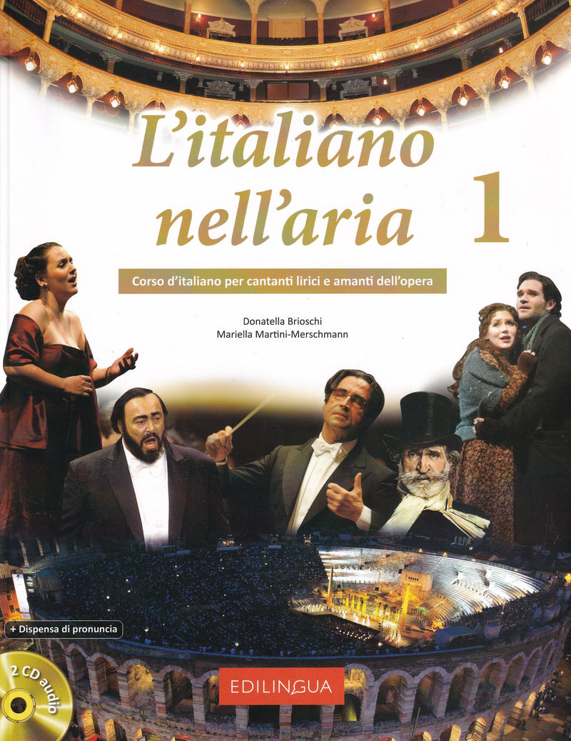 L'italiano nell'aria 1 - Book with 2 free audio CDs - 9788898433339 - front cover