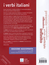 I verbi italiani - edizione aggiornata (A1-C1) + online audio - 9788861827691 - back cover