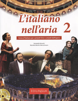 L'italiano nell'aria 2 - Book with free audio CD. - 9788898433346 - front cover