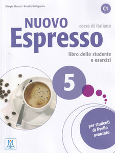 Nuovo Espresso 5 : Libro studente + audio online - 9788861827479 - front cover