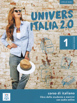 UniversItalia 2.0 - Book 1 + online audio. A1/A2. New edition - 9788861828032 - front cover