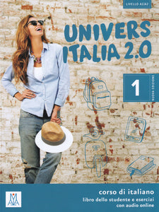 UniversItalia 2.0 - Book 1 + online audio. A1/A2. New edition - 9788861828032 - front cover