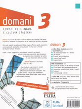 Domani 3 - 9788861822405 - back cover