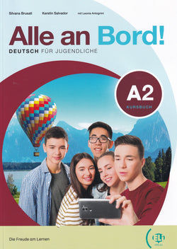 Alle an Bord! A2 Kursbuch + Aktivbuch + ELi Link App 2 - 9788853635150 - front cover