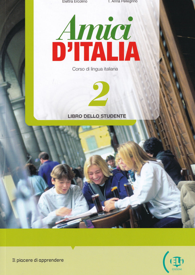 Amici d'Italia 2 - Libro dello studente + libro digitale - 9788853615152 - front cover