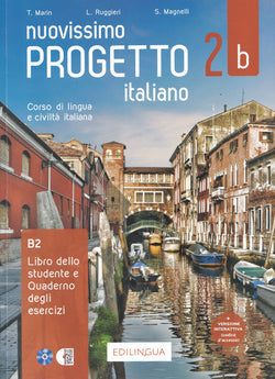Nuovissimo Progetto italiano 2b - Libro dello studente e Quaderno degli esercizi - 9788899358969 - Front Cover