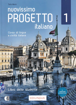 Nuovissimo Progetto italiano 1 - Libro dello studente - 9788899358501 - Front Cover