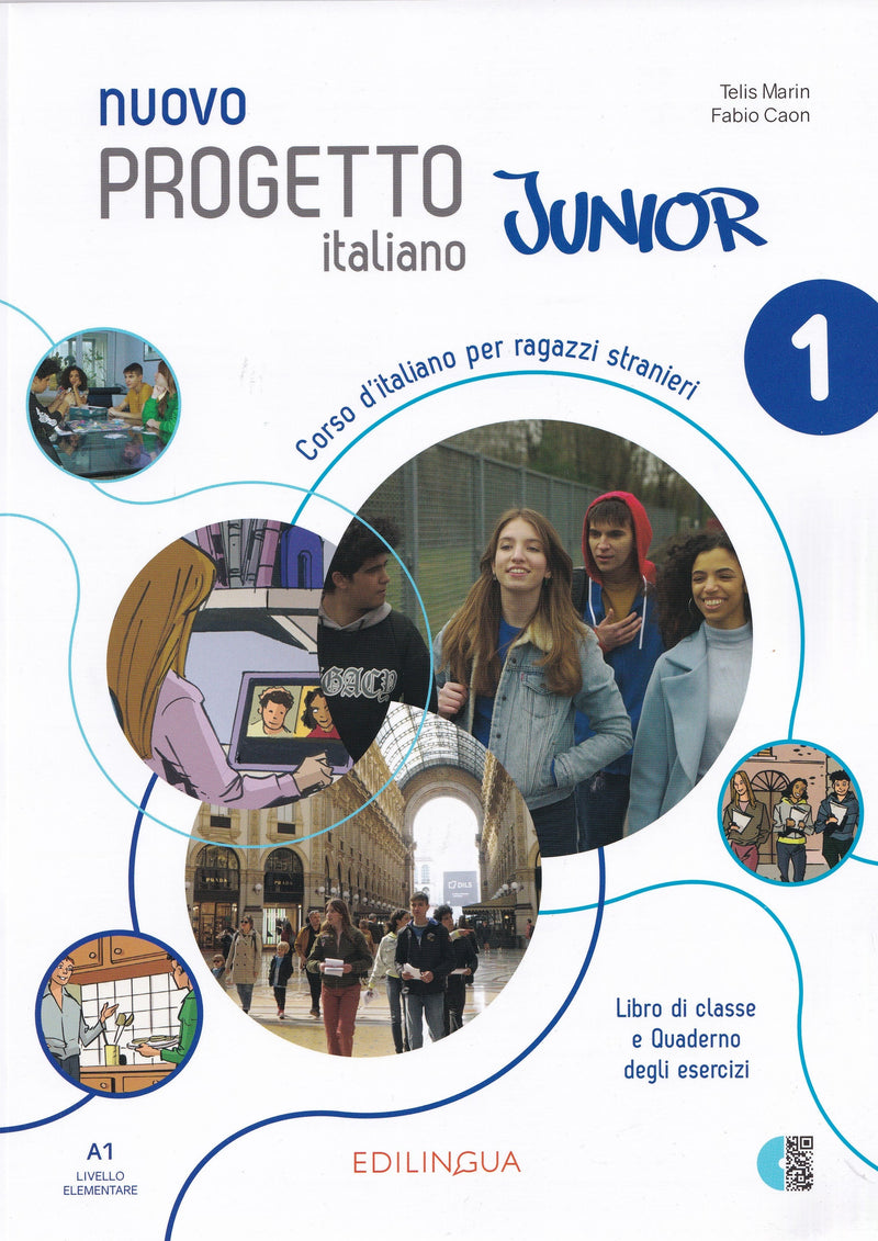Nuovo Progetto italiano Junior 1 - 9791259801401 - Front Cover