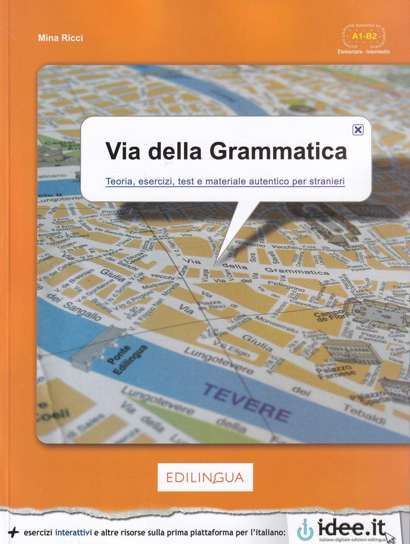 Via della grammatica + online access code - ITALIAN LANGUAGE EDITION - 9789606930478 - Front Cover