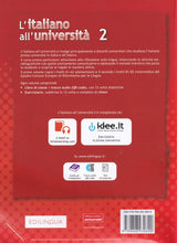 L'italiano all'università 2 - 9789606930690 - back cover