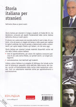 Collana cultura italiana : Storia italiana per stranieri. Libro - 9788899358716 - back cover