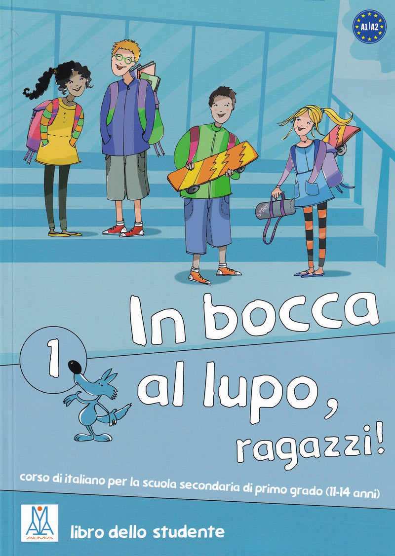 In bocca al lupo, ragazzi! : Libro + audio online 1 - 9788861821767 - front cover