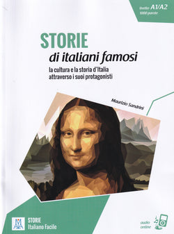 STORIE di italiani famosi - 9788861826267 - front cover
