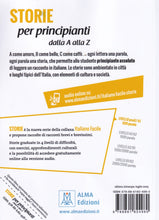 Italiano facile - STORIE : Storie per principianti - dalla A alla Z. Libro + onli - 9788861824980 - Back Cover
