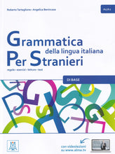 Grammatica della lingua italiana Per Stranieri. Book 1 + online video. A1-A2 - 9788861824065 - front cover
