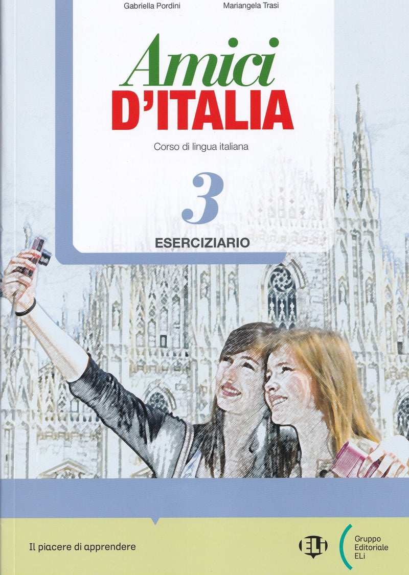 Amici d'Italia 3 - Eserciziario + libro digitale - 9788853615206 - front cover