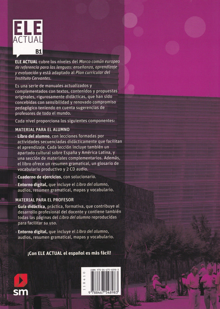 ELE Actual B1 - Exercise Book - Cuaderno de ejercicios - 9788467548983 ...