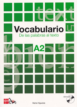 Vocabulario A2. De las palabras al texto + audio CD - 9788467521689 - Front Cover