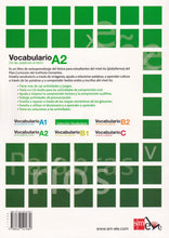 Vocabulario A2. De las palabras al texto + audio CD - 9788467521689 - Back Cover