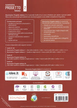 Nuovissimo Progetto italiano 2 + IDEE online code - Libro dello studente. B1-B2 - 9788899358754 - Back Cover
