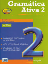 Gramatica Ativa 2 - Portuguese course - with audio download - B1+/B2/C1 - 9789727576395 - front cover
