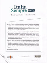Italia Sempre (B2-C1) + online audio + resources - 9786185554101 - back cover