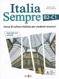 Italia Sempre (B2-C1) + online audio + resources - 9786185554101 - front cover