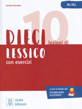 DIECI lezioni di lessico - A1/A2 - 9788861827837 - front cover 