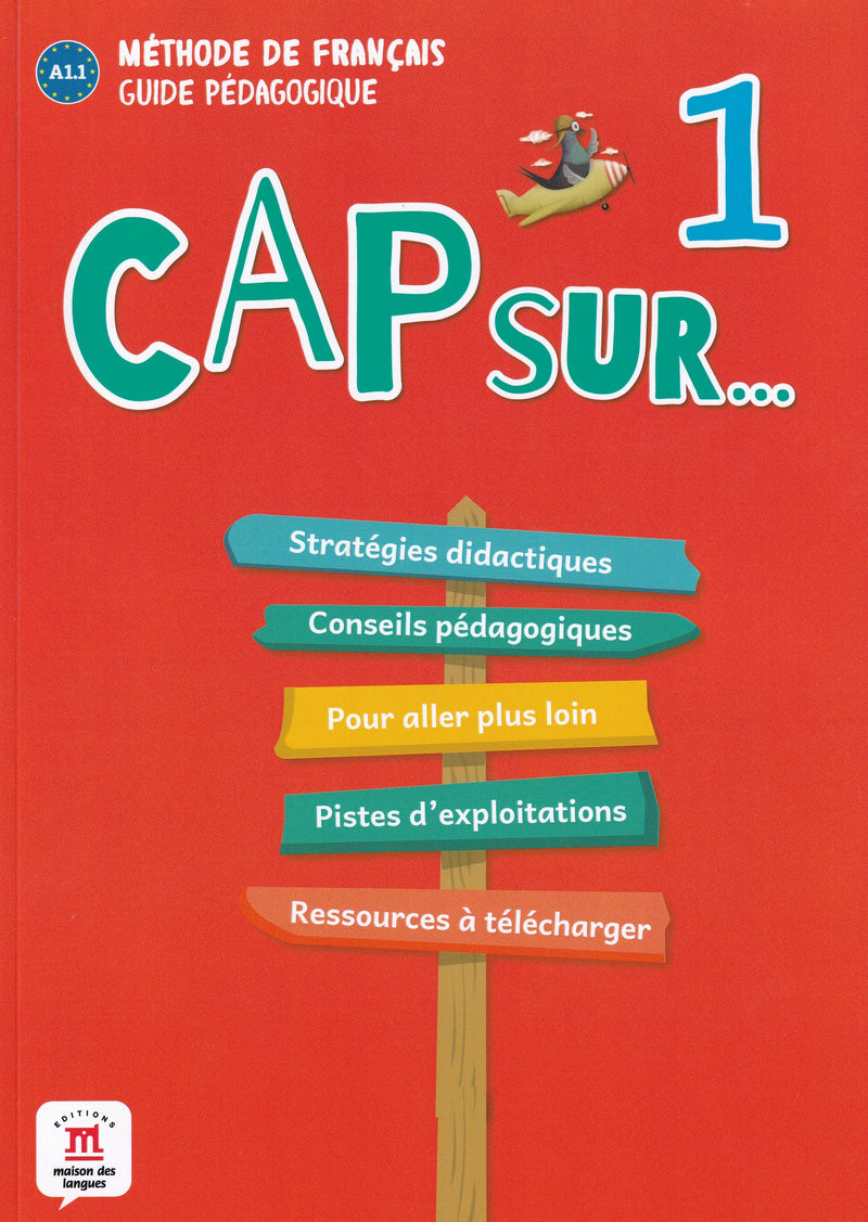 Cap sur… 1 - Guide pédagogique - 9788417260798 - front cover