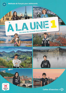 À la une 1 - Cahier d’exercices + online audio (A1) - 9788417260873 - front cover