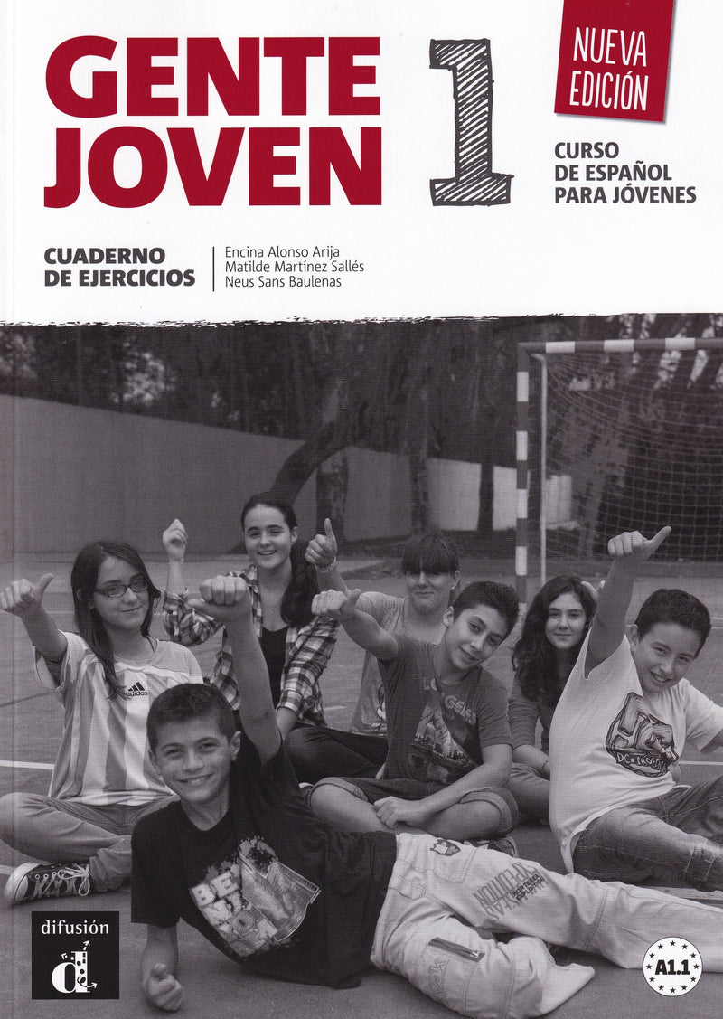 Gente joven 1 + audio download - Cuaderno de ejercicios. Nueva edición. A1.1 - 9788415620761 - front cover