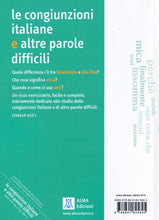 Le congiunzioni italiane e altre parole difficili - 9788861825895 - back cover
