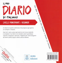 Il mio diario di italiano – livello principiante - 9788861826328 - back cover