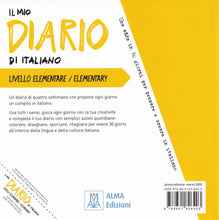 Il mio diario di italiano – livello elementare - 9788861826403 - back cover