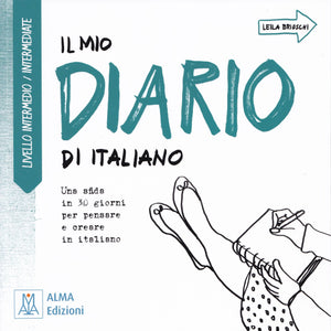 Il mio diario di italiano – livello intermedio - 9788861826427 - front cover