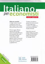 Italiano per economisti – edizione aggiornata - 9788861823761 - back cover
