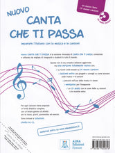 NUOVO Canta che ti passa - 9788861822818 - back cover